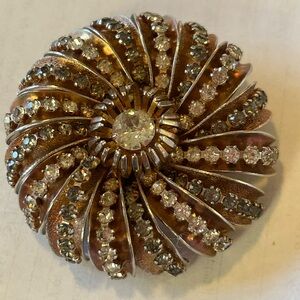 Exceptional Vintage Hobe Sunburst Brooch